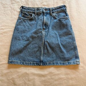 Jack Wills Classic Blue Denim Mini Skirt